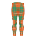 Irish Saint Patrick's Day Tartan Print Men's Leggings