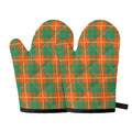 Irish Saint Patrick's Day Tartan Print Oven Mitts