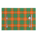 Irish Saint Patrick's Day Tartan Print Placemat