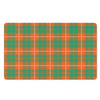 Irish Saint Patrick's Day Tartan Print Polyester Doormat