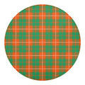Irish Saint Patrick's Day Tartan Print Round Blanket