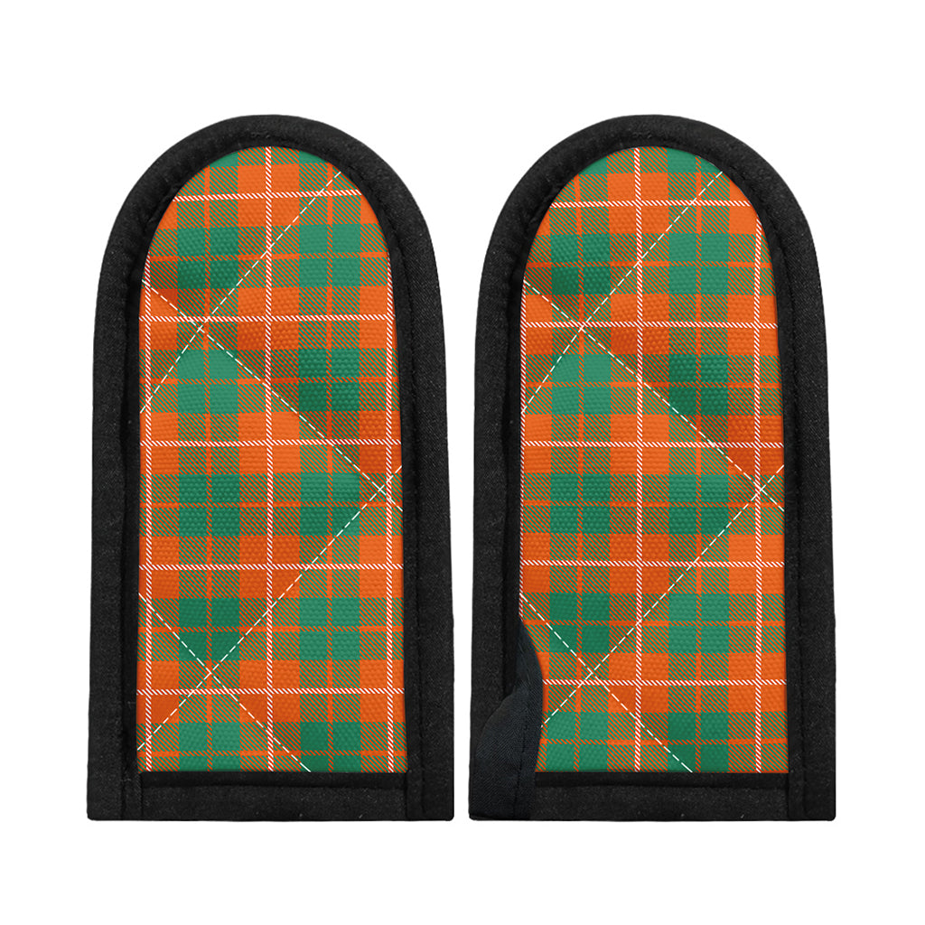 Irish Saint Patrick's Day Tartan Print Skillet Handle Cover