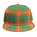 Irish Saint Patrick's Day Tartan Print Snapback Cap