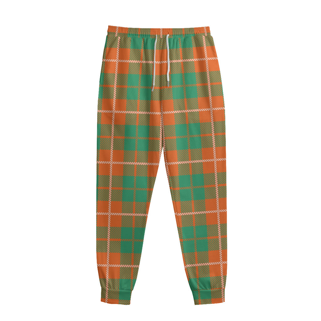 Irish Saint Patrick's Day Tartan Print Sweatpants