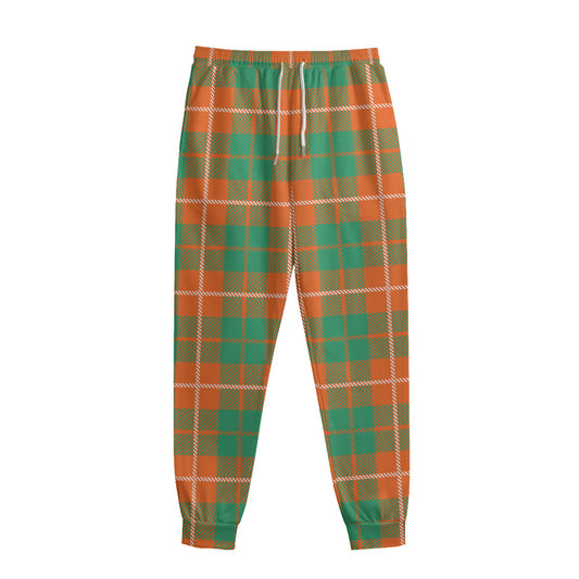Irish Saint Patrick's Day Tartan Print Sweatpants
