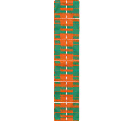 Irish Saint Patrick's Day Tartan Print Table Runner