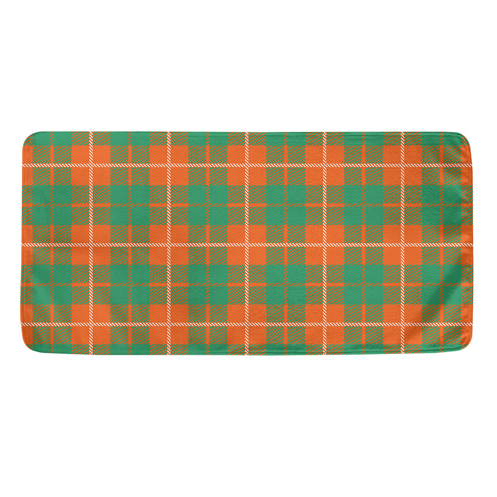 Irish Saint Patrick's Day Tartan Print Towel