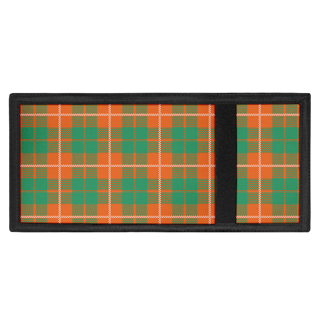 Irish Saint Patrick's Day Tartan Print Trifold Wallet
