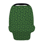 Irish Shamrock Pattern Print Baby Seat Cover