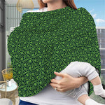 Irish Shamrock Pattern Print Baby Seat Cover