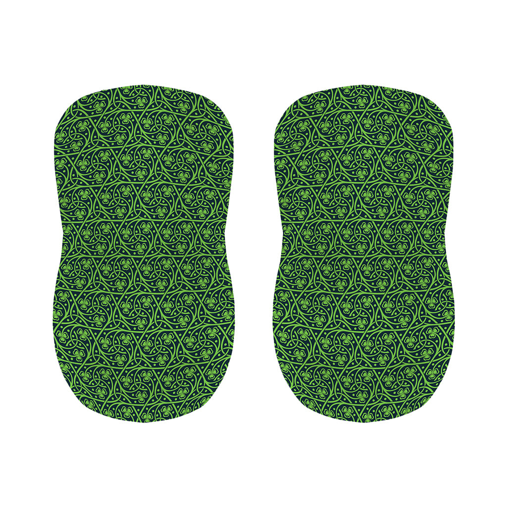 Irish Shamrock Pattern Print Bar Stool Covers