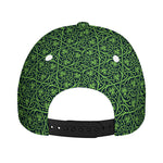 Irish Shamrock Pattern Print Baseball Cap