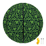 Irish Shamrock Pattern Print Basketball