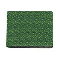 Irish Shamrock Pattern Print Bifold Wallet