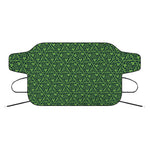 Irish Shamrock Pattern Print Car Windshield Snow Cover