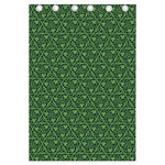 Irish Shamrock Pattern Print Curtain