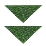 Irish Shamrock Pattern Print Dog Bandana