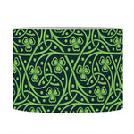 Irish Shamrock Pattern Print Drum Lamp Shade