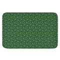 Irish Shamrock Pattern Print Indoor Door Mat