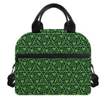 Irish Shamrock Pattern Print Insulated Lunch Bag