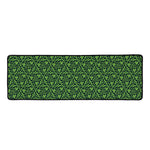 Irish Shamrock Pattern Print Long Kitchen Mat