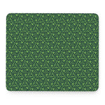 Irish Shamrock Pattern Print Mouse Pad