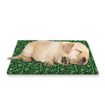 Irish Shamrock Pattern Print Pet Cooling Mat Cover