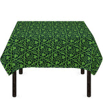 Irish Shamrock Pattern Print Tablecloth