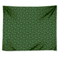 Irish Shamrock Pattern Print Tapestry