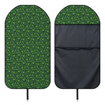 Irish Shamrock Pattern Print Waterproof Car Seat Cover