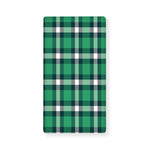 Irish St. Patrick's Day Plaid Print Baby Crib Sheet