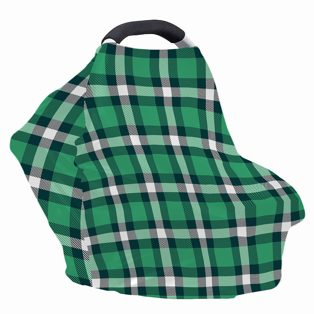 Irish St. Patrick's Day Plaid Print Baby Seat Cover