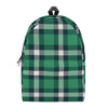 Irish St. Patrick's Day Plaid Print Backpack