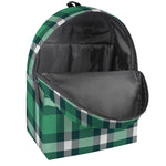 Irish St. Patrick's Day Plaid Print Backpack