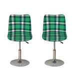 Irish St. Patrick's Day Plaid Print Bar Stool Covers