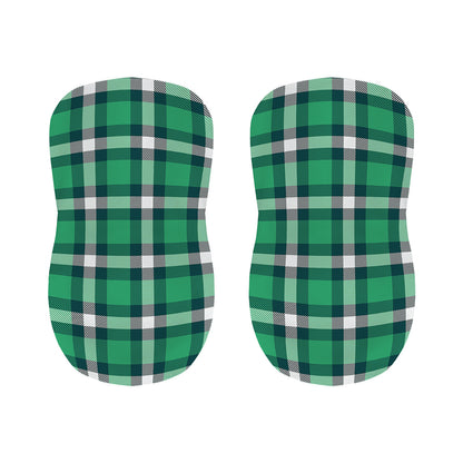 Irish St. Patrick's Day Plaid Print Bar Stool Covers