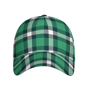 Irish St. Patrick's Day Plaid Print Baseball Cap