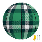 Irish St. Patrick's Day Plaid Print Basketball
