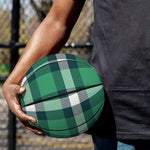 Irish St. Patrick's Day Plaid Print Basketball