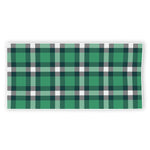 Irish St. Patrick's Day Plaid Print Beach Towel