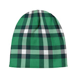 Irish St. Patrick's Day Plaid Print Beanie
