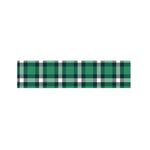Irish St. Patrick's Day Plaid Print Bed Runner