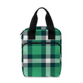 Irish St. Patrick's Day Plaid Print Bible Tote Bag