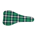 Irish St. Patrick's Day Plaid Print Bicycle Seat Cover