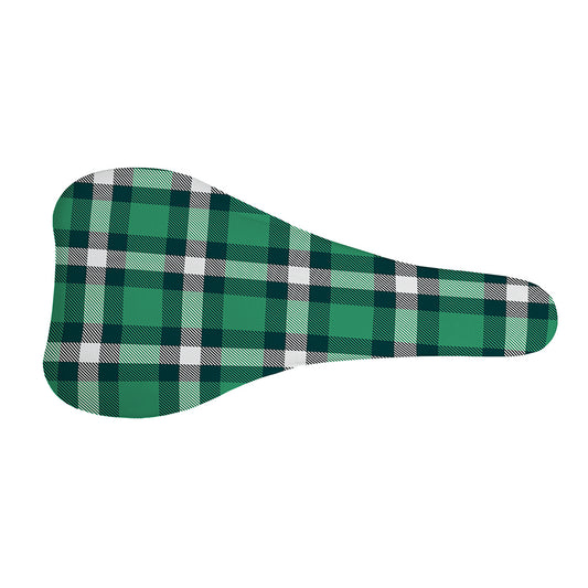 Irish St. Patrick's Day Plaid Print Bicycle Seat Cover