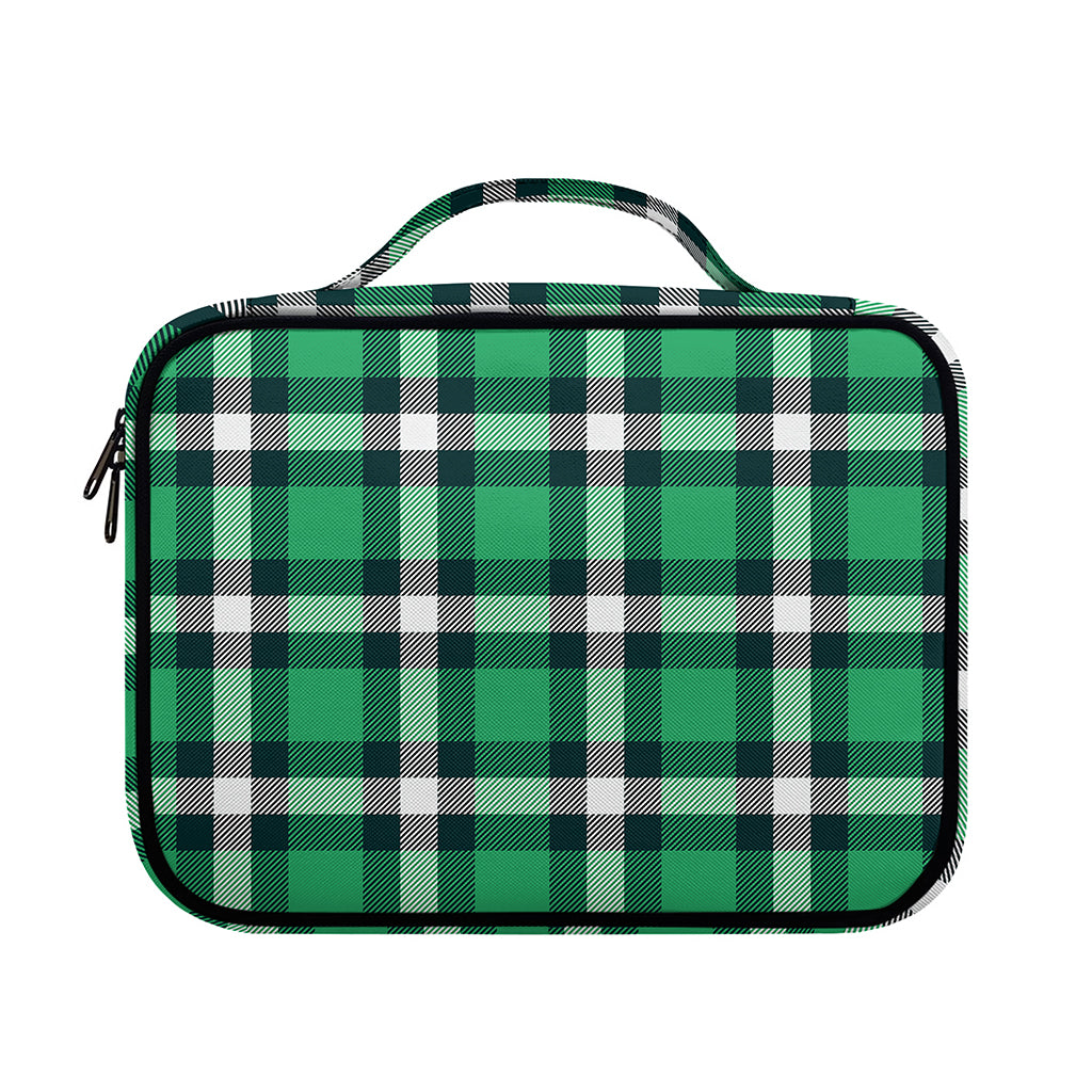 Irish St. Patrick's Day Plaid Print Briefcase Bible Bag