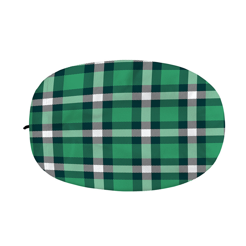 Irish St. Patrick's Day Plaid Print Car Side Mirror Covers