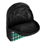Irish St. Patrick's Day Plaid Print Casual Backpack