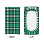 Irish St. Patrick's Day Plaid Print Changing Pad Cover