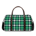 Irish St. Patrick's Day Plaid Print Duffel Bag